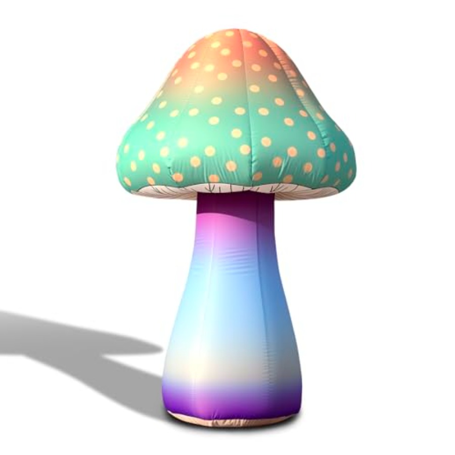 Outdoor Lighting Controller - 6 FT LED Inflatable Mushroom with