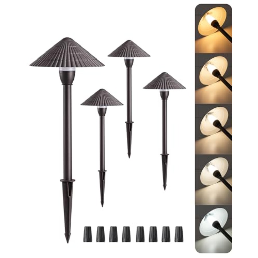 Outdoor Lighting Voltage - 5CCT Low Voltage Pathway Lights Wired
