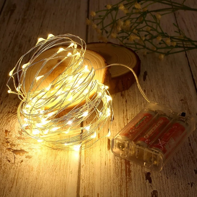 Outdoor Lighting Driveway - 5-30M LED Fairy Lights Battery Operated