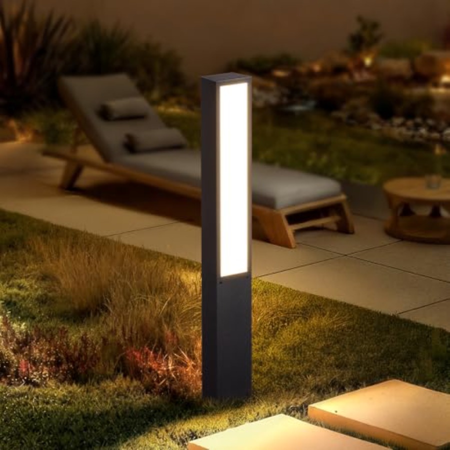 Outdoor Lighting Voltage - 40 Inch Aluminum Outdoor Landscape Path