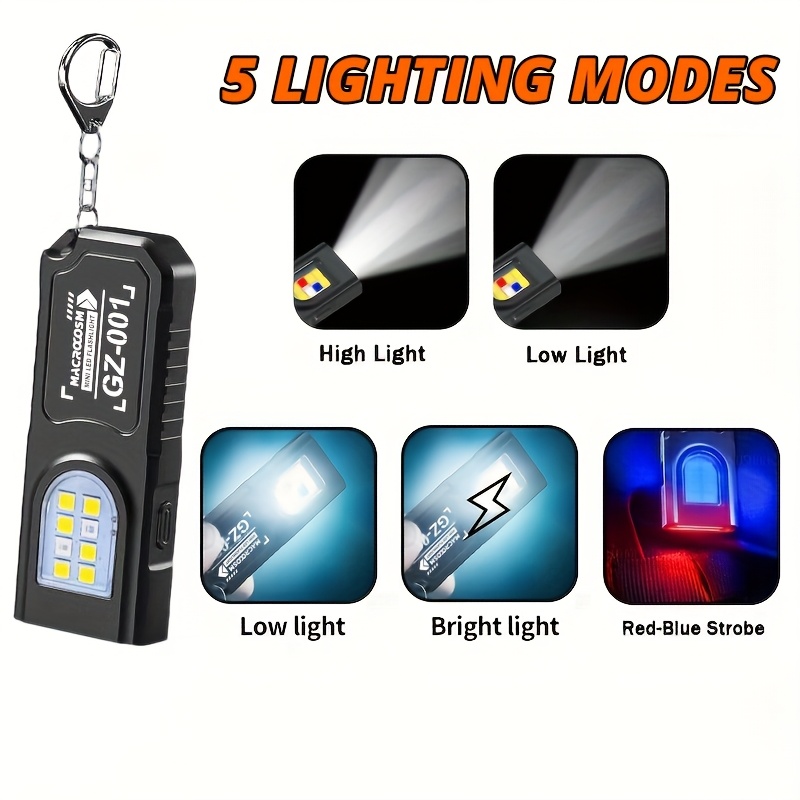 LED COB Flashlight Type C Rech - Led Flood Light recensie en prijs