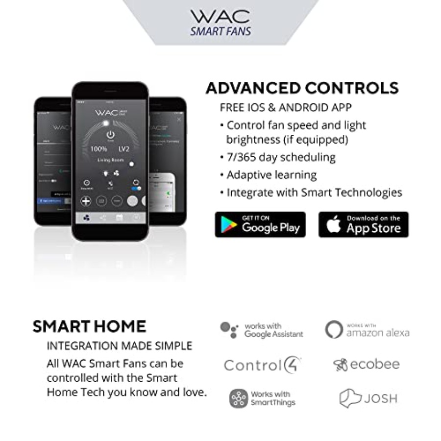 Smart 3-Blade Ceiling Fan 52in - Outdoor Lighting Controller recensie en prijs