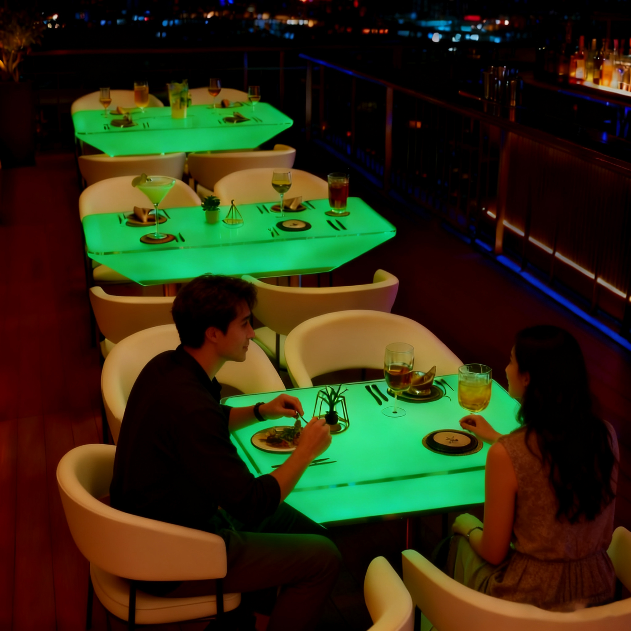 LED Decorative Dining Table Re - Outdoor Lighting Rental For Party recensie en prijs