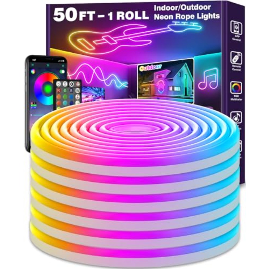 Neon Rope Lights, Flexible Led - Outdoor Lighting Controller recensie en prijs