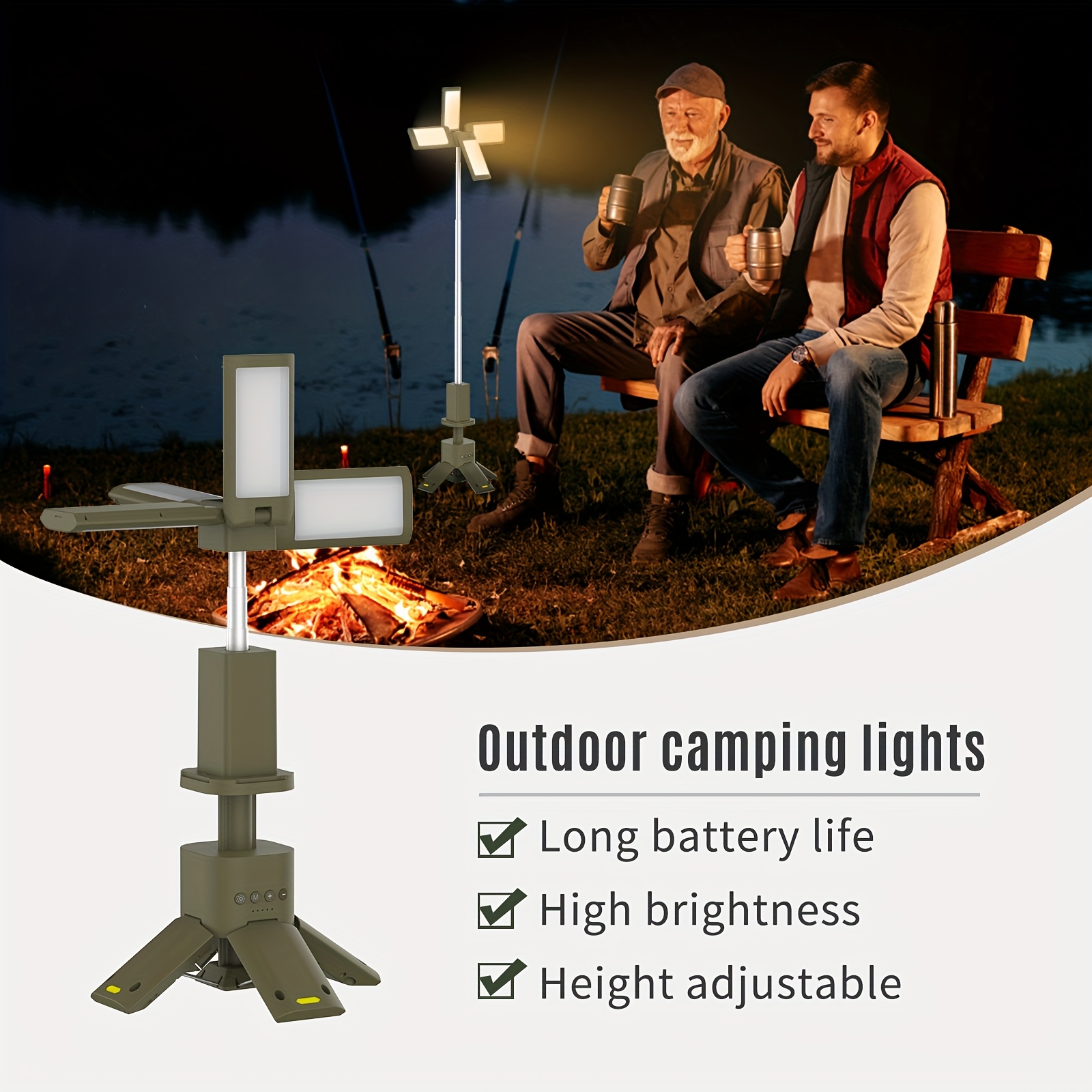 Camping Lantern, 14000mAh Rech - Outdoor Lighting Uplight recensie en prijs