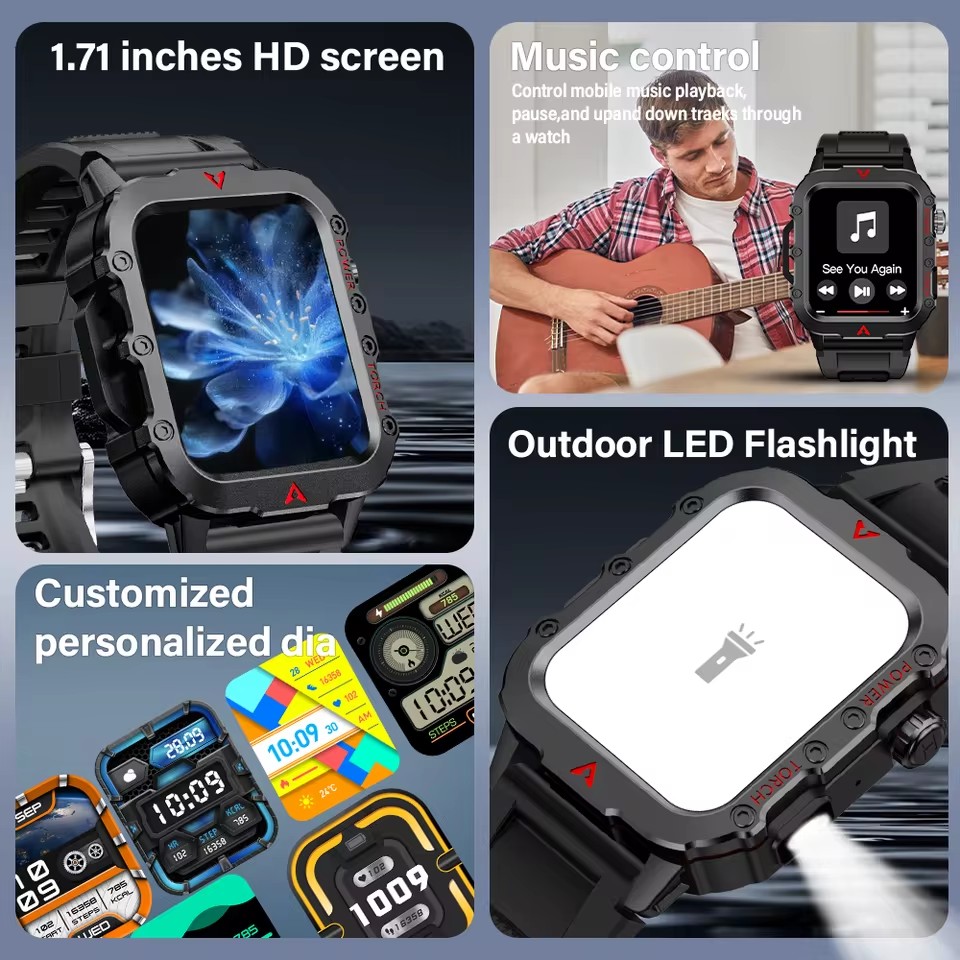 New Outdoor Sports Smart Watch - Outdoor Lighting Ip Rating recensie en prijs