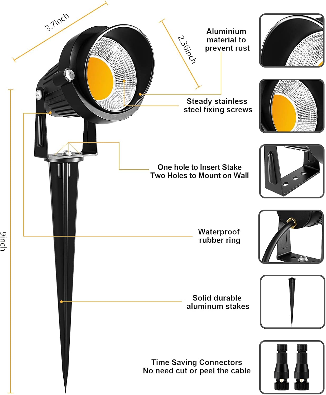 10W LED Landscape Lights with  - Outdoor Lighting Garden recensie en prijs