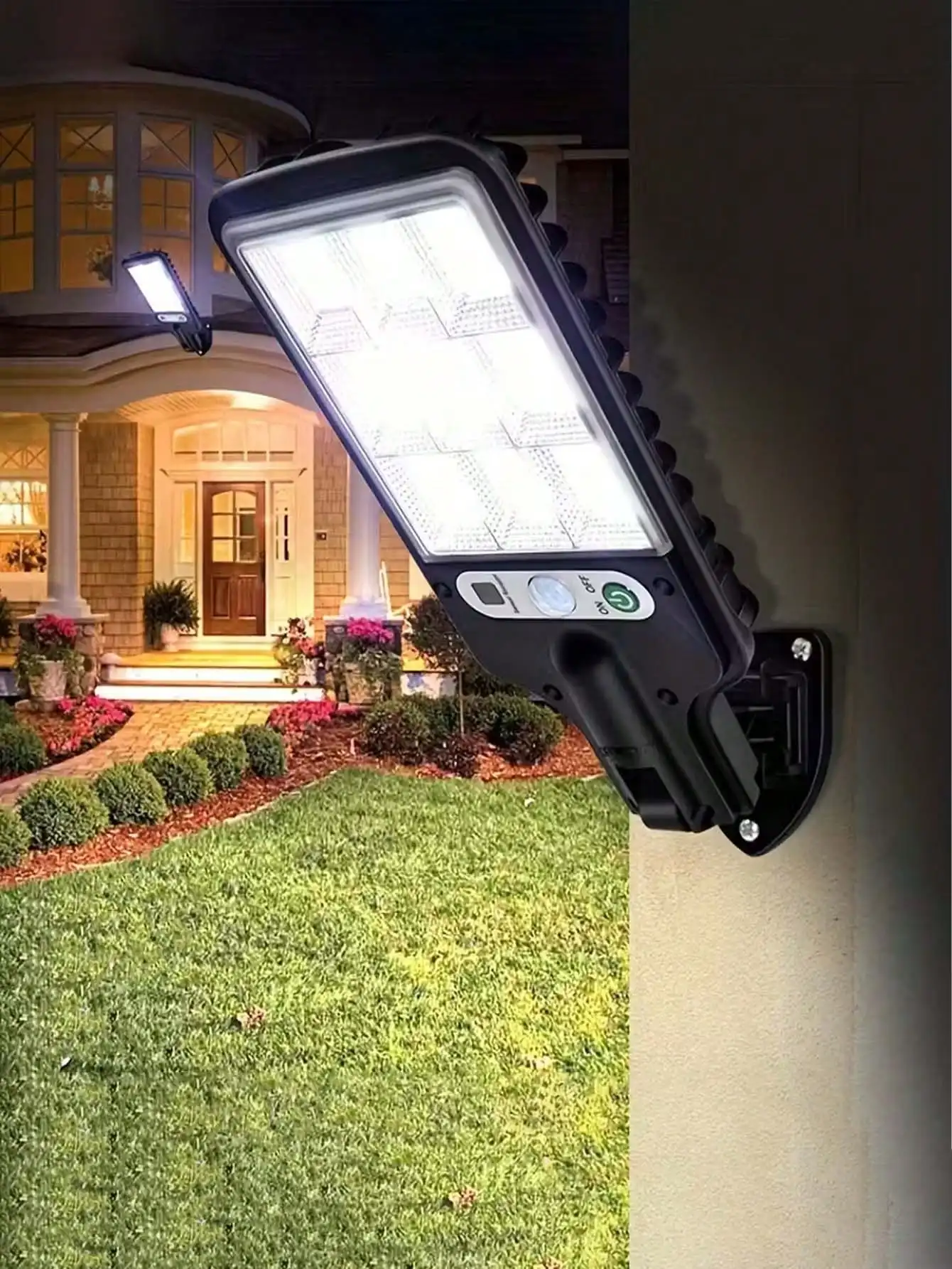 108 COB Solar Sensor Wall Ligh - Outdoor Lighting Controller recensie en prijs