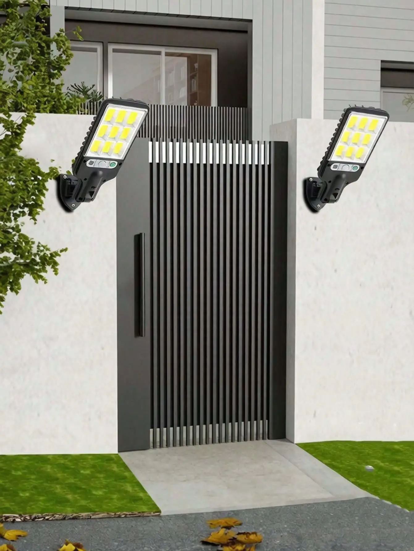 108 COB Solar Sensor Wall Ligh - Outdoor Lighting Controller recensie en prijs