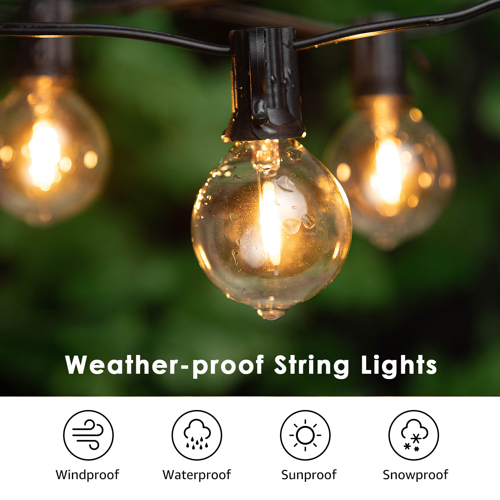Sphoon Vintage G40 LED String  - Outdoor Lighting Driveway recensie en prijs