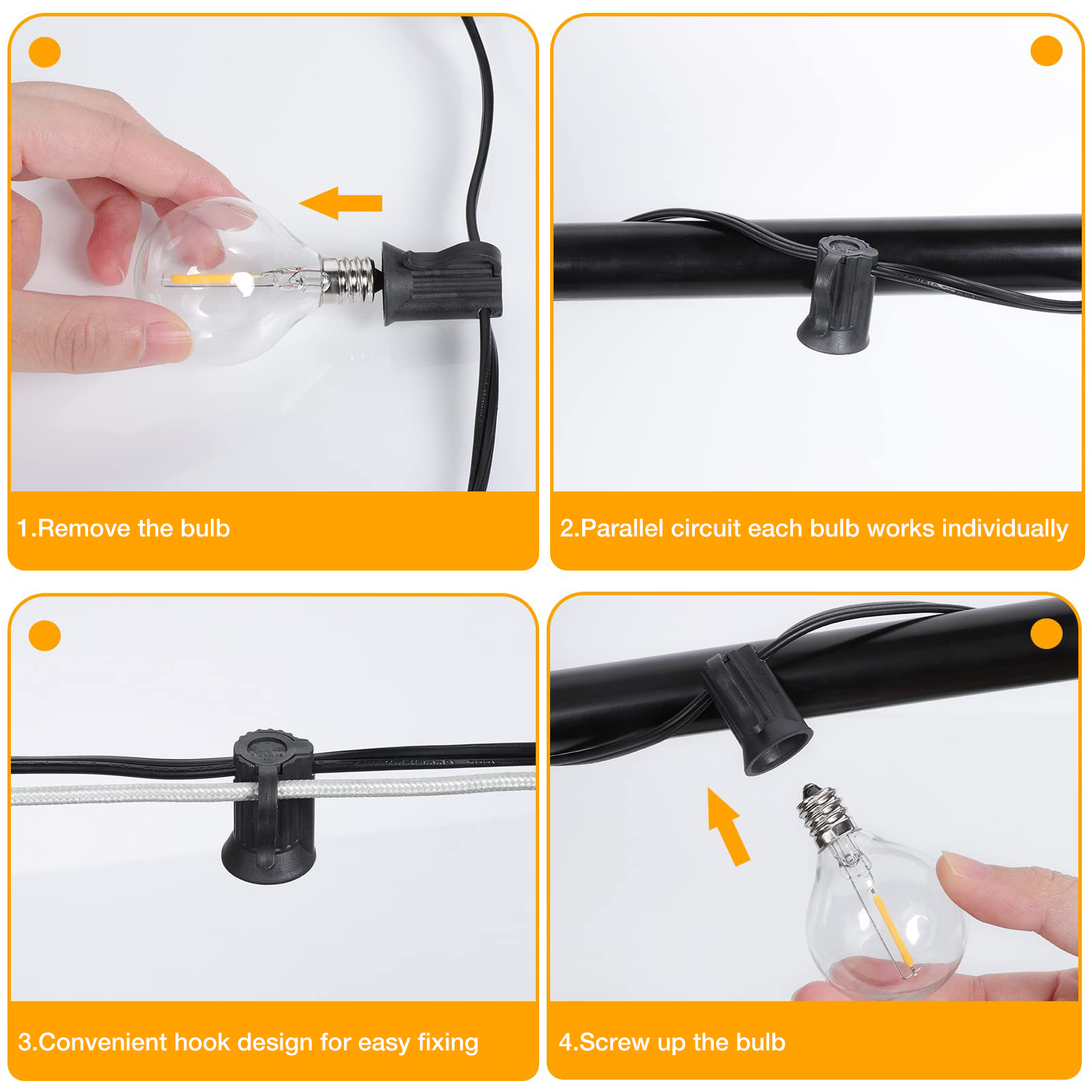 Sphoon Vintage G40 LED String  - Outdoor Lighting Driveway recensie en prijs