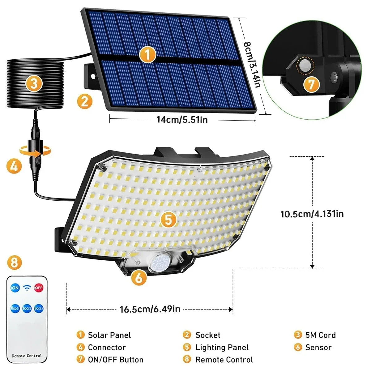 234LED Solar Outdoor Lights Mo - Outdoor Lighting Garden recensie en prijs