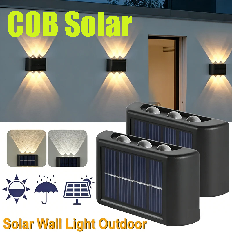 COB Solar Wall Lamp Outdoor Wa - Outdoor Lighting Uplight recensie en prijs