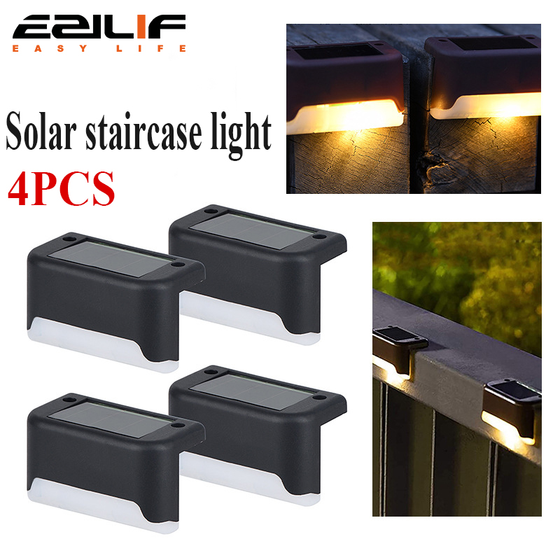 4PCS Solar Deck Light Outdoor  - Outdoor Lighting Driveway recensie en prijs