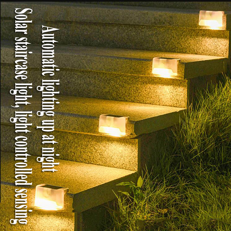 4PCS Solar Deck Light Outdoor  - Outdoor Lighting Driveway recensie en prijs