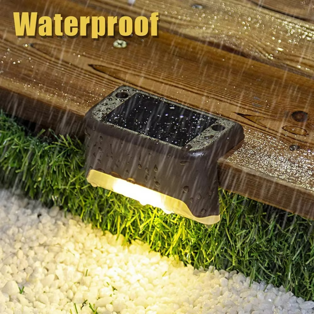 4PCS Solar Deck Light Outdoor  - Outdoor Lighting Driveway recensie en prijs