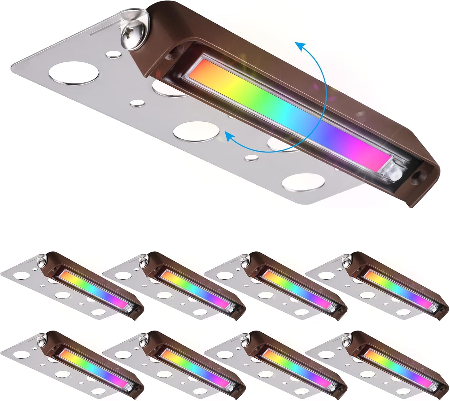 8 Pack RGB 7 Inch 3W LED Retai - Outdoor Lighting Voltage recensie en prijs