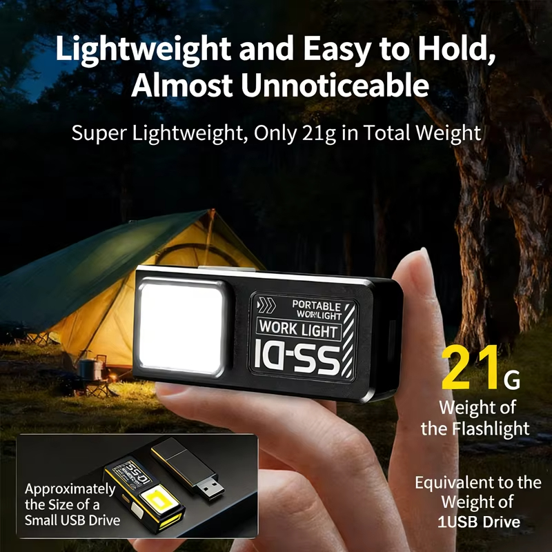 LED COB Flashlight Type C Rech - Led Flood Light recensie en prijs