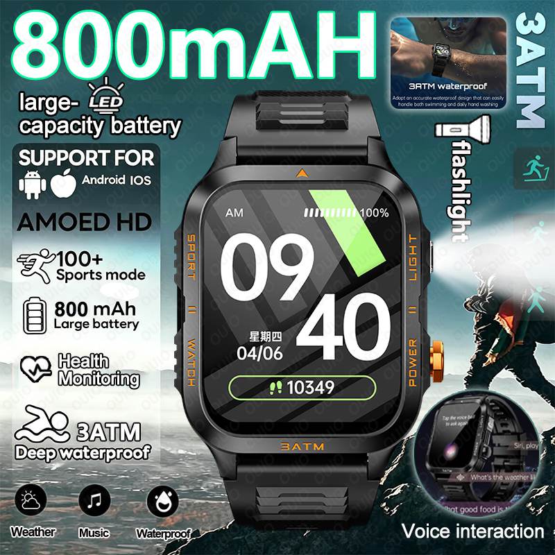 2026 New Men Smart Watch 3ATM  - Outdoor Lighting Ip Rating recensie en prijs