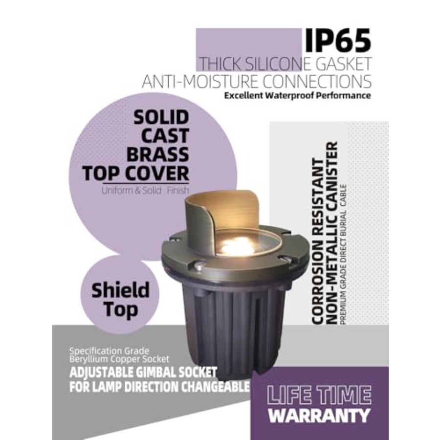 Brass Top Cover Landscape Well - Outdoor Lighting Voltage recensie en prijs