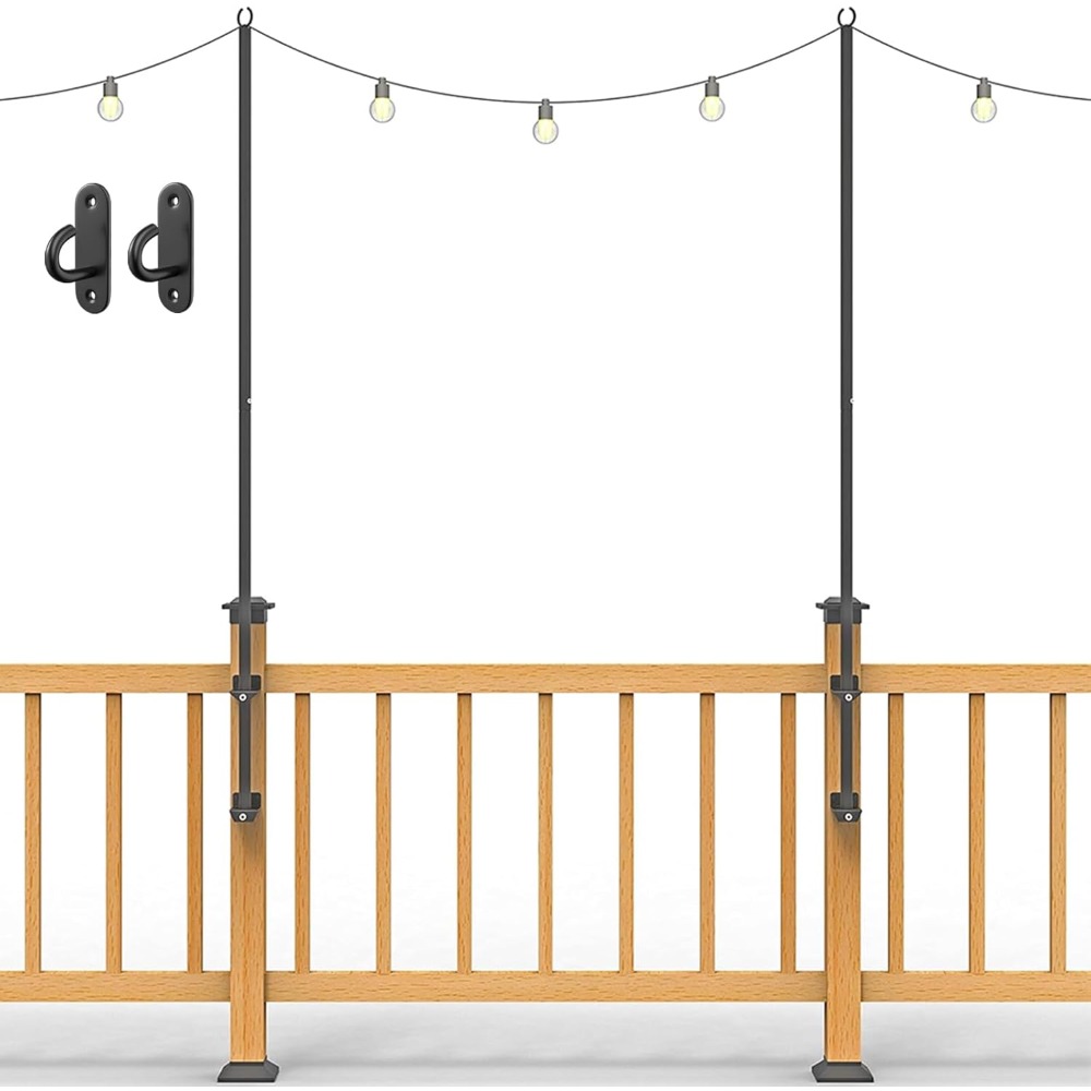 2 pack string light poles - st - Outdoor Lighting Garden recensie en prijs