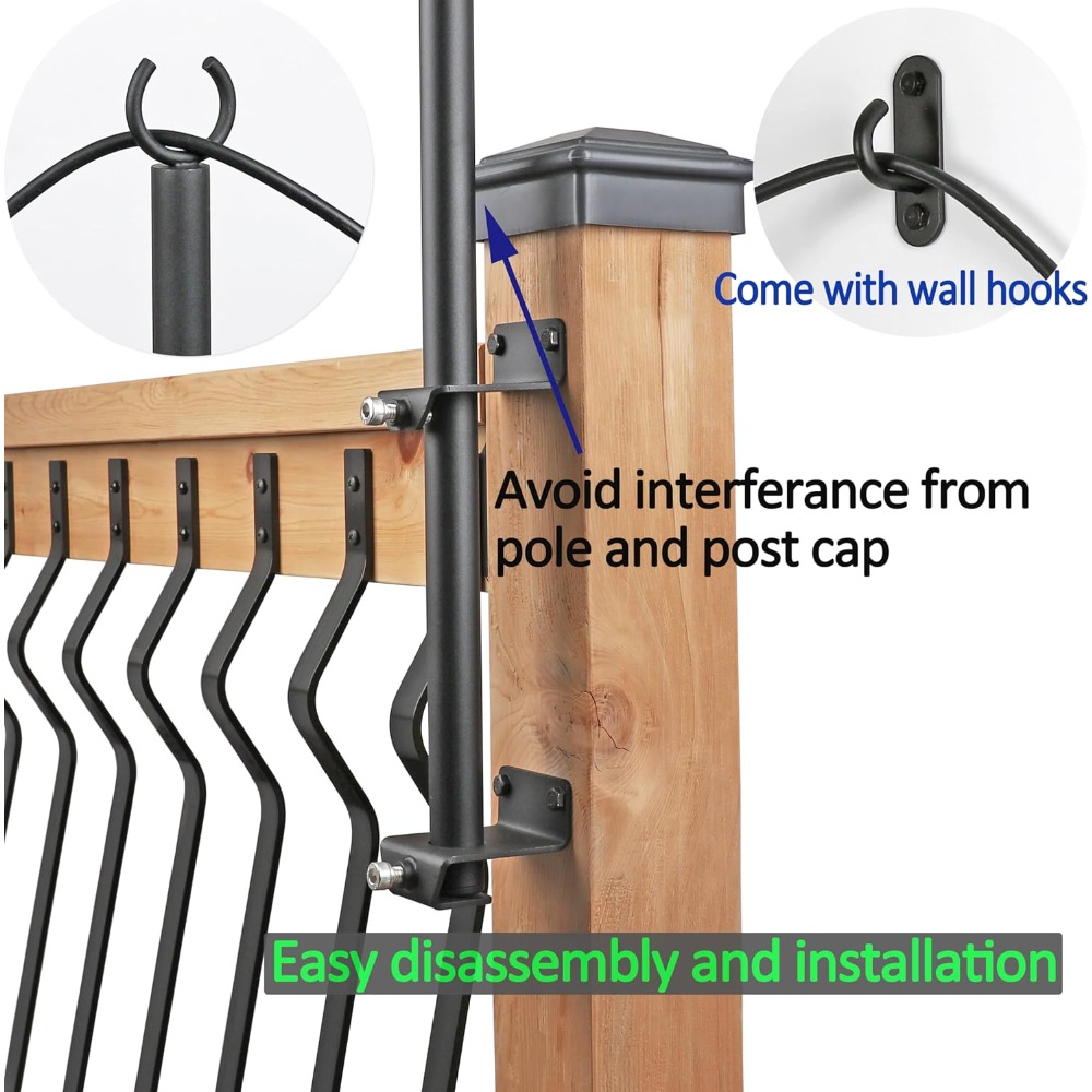 2 pack string light poles - st - Outdoor Lighting Garden recensie en prijs