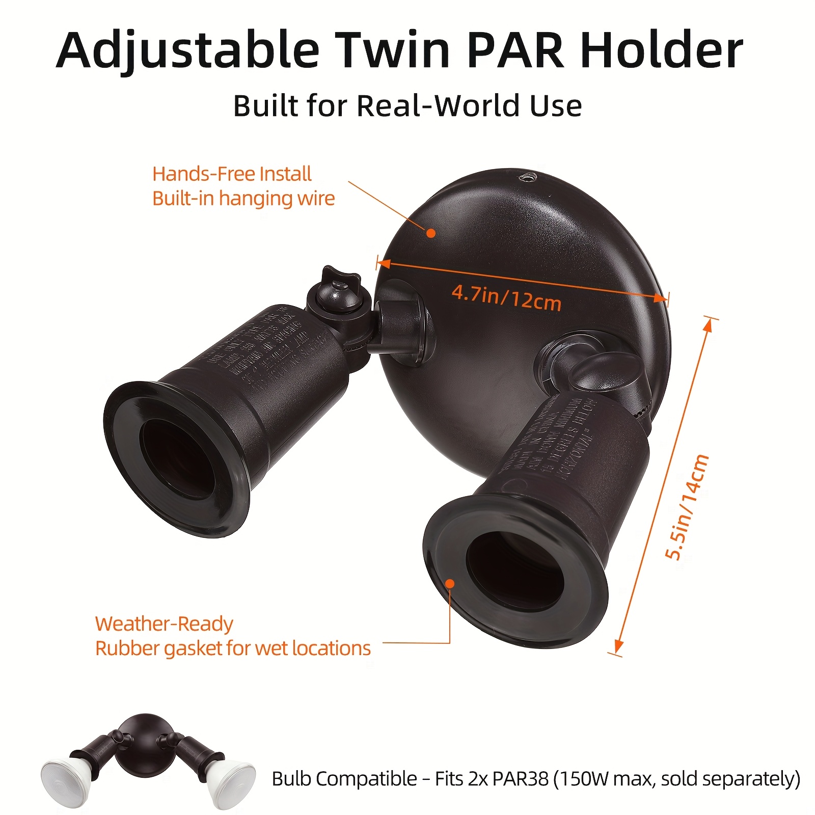 Set of Four Outdoor Floodlight - Outdoor Lighting Uplight recensie en prijs