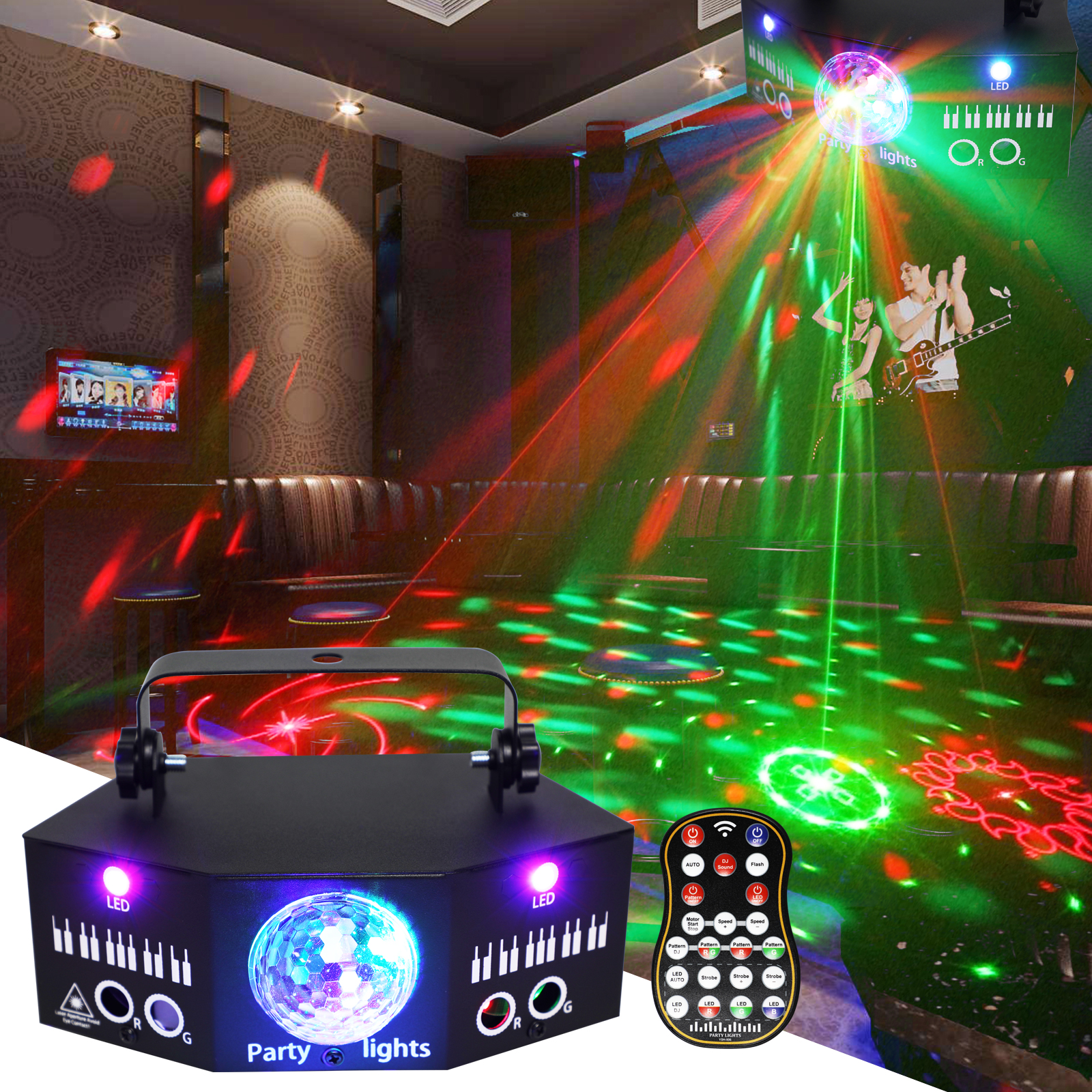Wuzstar RGB LED Laser Effect S - Outdoor Lighting Controller recensie en prijs