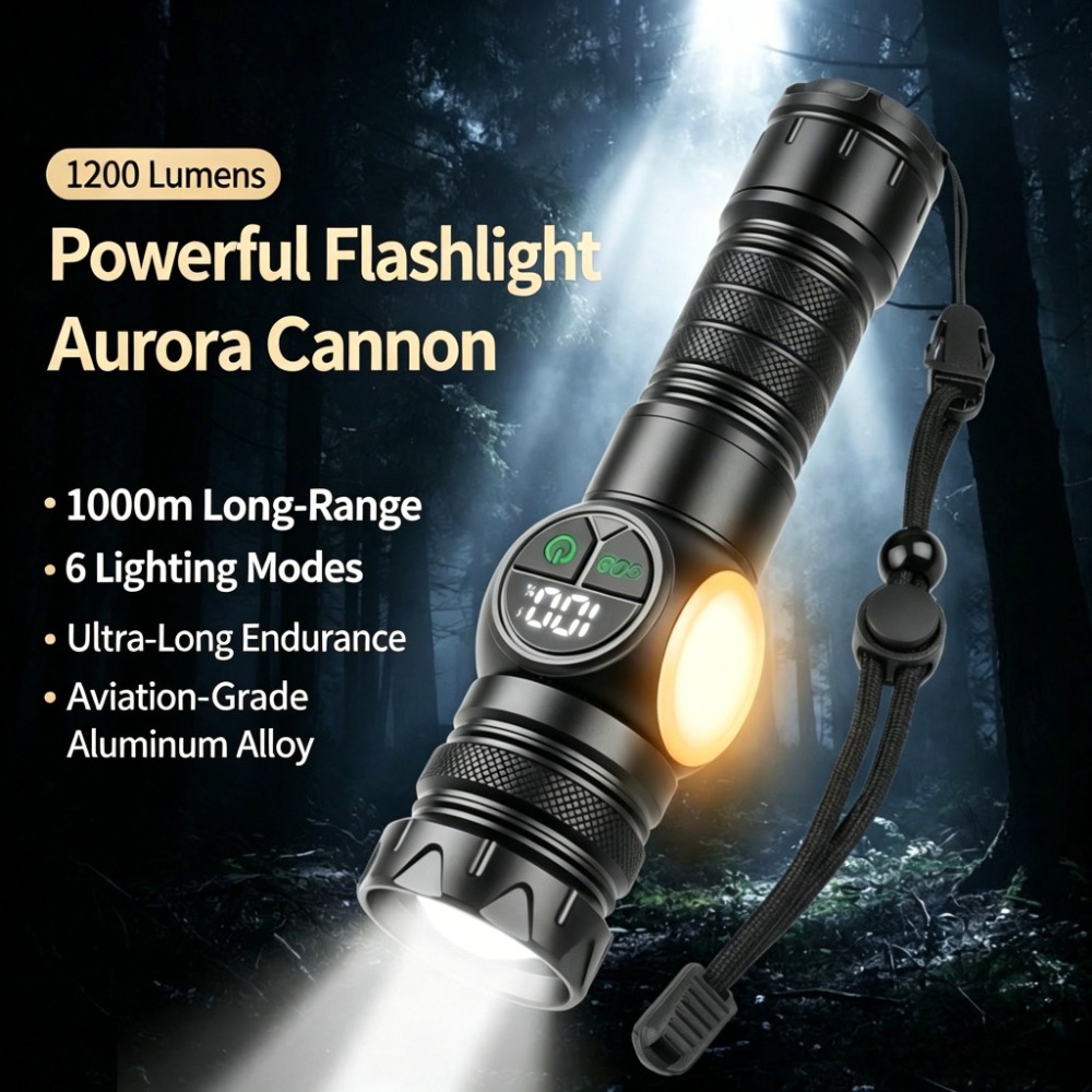 White Light LED Flashlight Typ - Outdoor Lighting Repair recensie en prijs