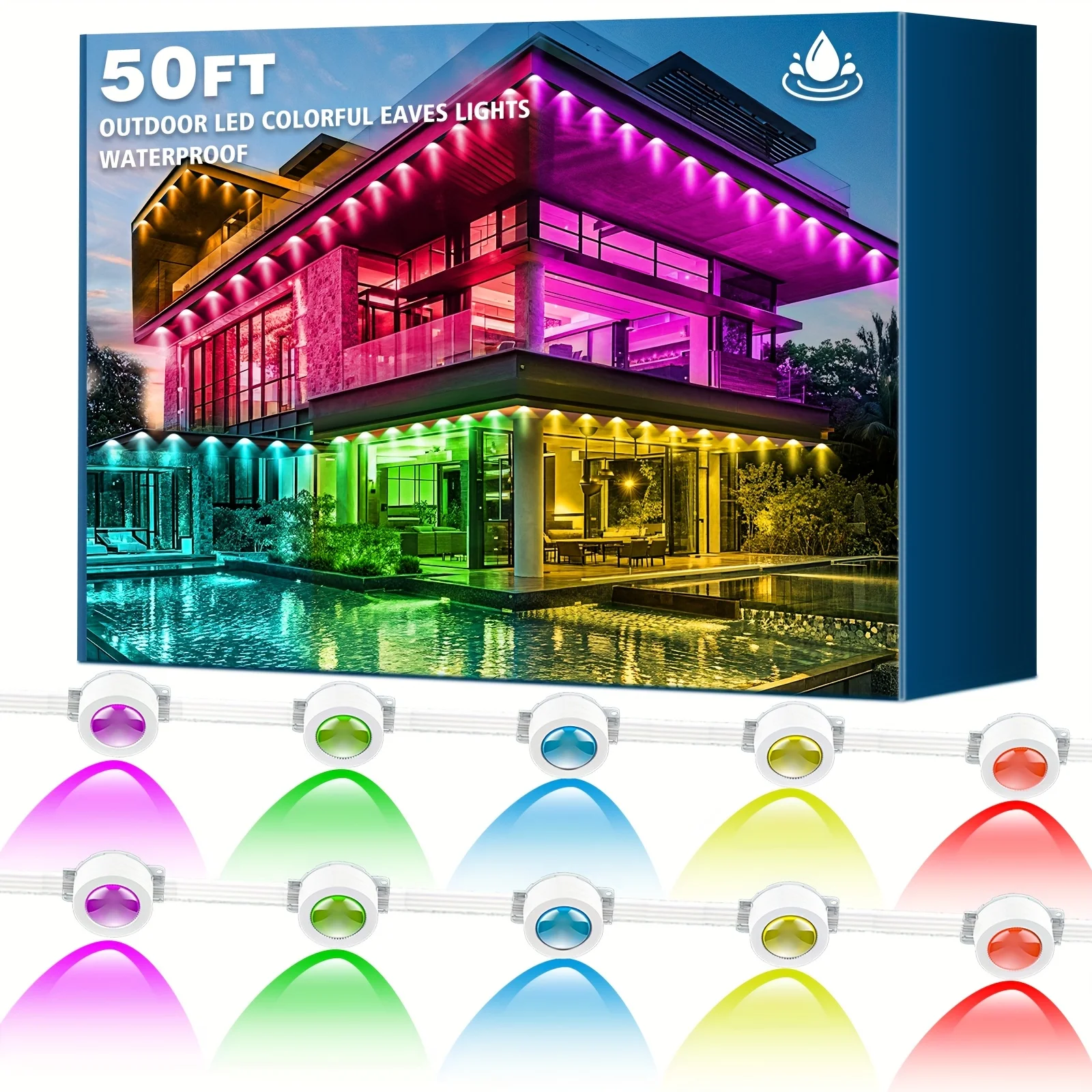 500 Feet, 250 Bulbs, IP67 Wate - Outdoor Lighting Controller recensie en prijs