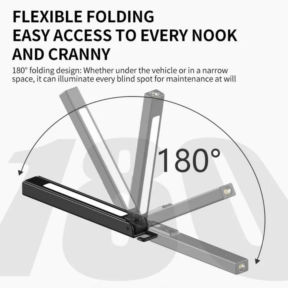 Magnetic 180° Folding Work Lig - Outdoor Lighting Repair recensie en prijs