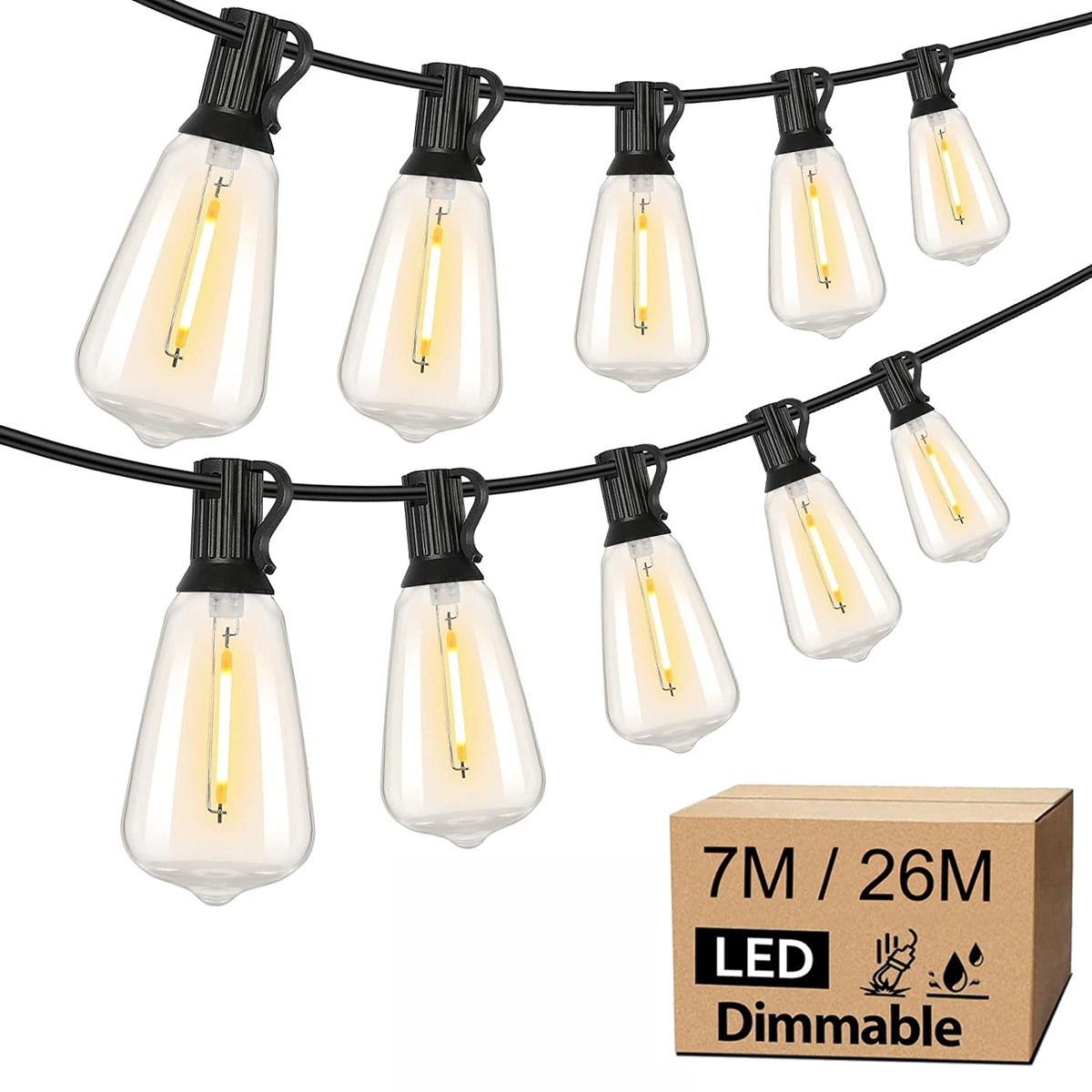 LED String Lights LED Outdoor  - Outdoor Lighting Driveway recensie en prijs
