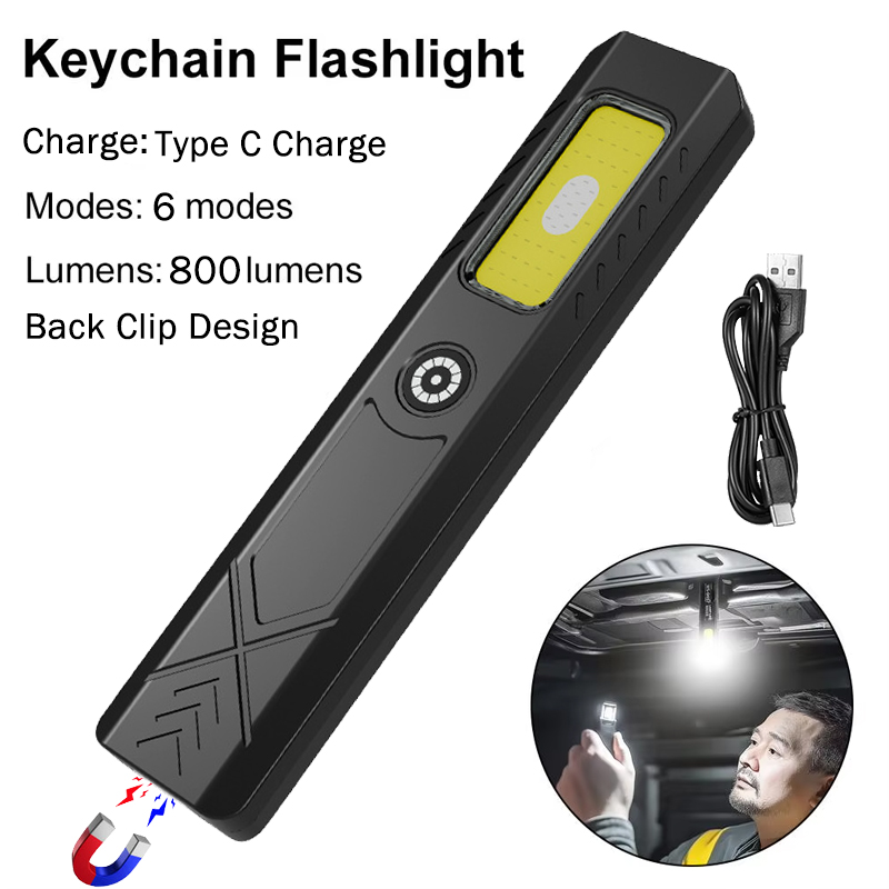 LED Hat Clip Flashlight USB-C  - Led Flood Light recensie en prijs