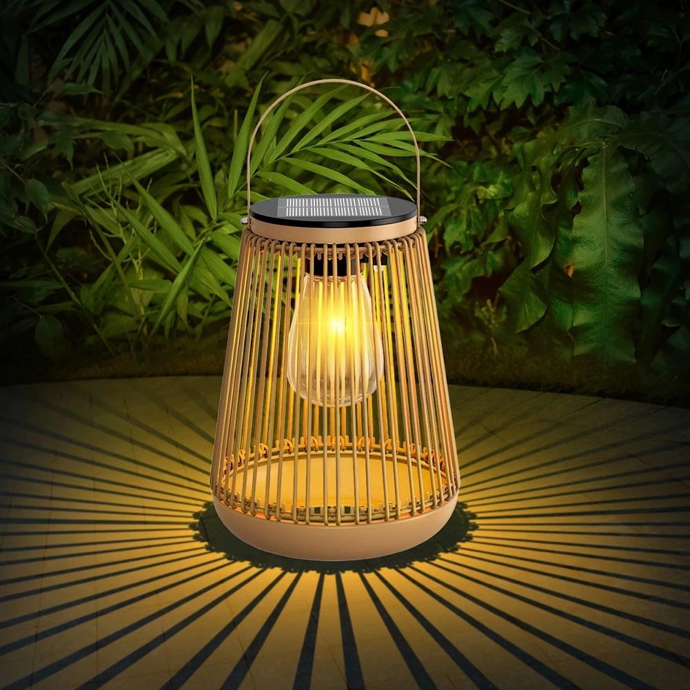IP65 Waterproof Solar Rattan L - Outdoor Lighting Garden recensie en prijs