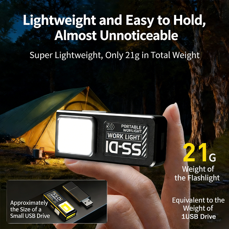 Mini COB LED Flashlight Rechar - Led Flood Light recensie en prijs
