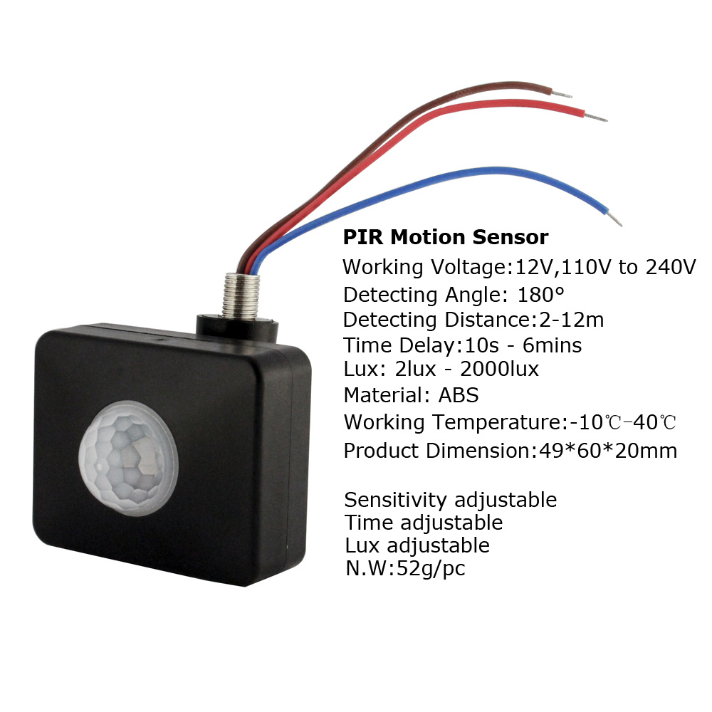 220V PIR Motion Sensor 12V Inf - Outdoor Lighting Volt recensie en prijs