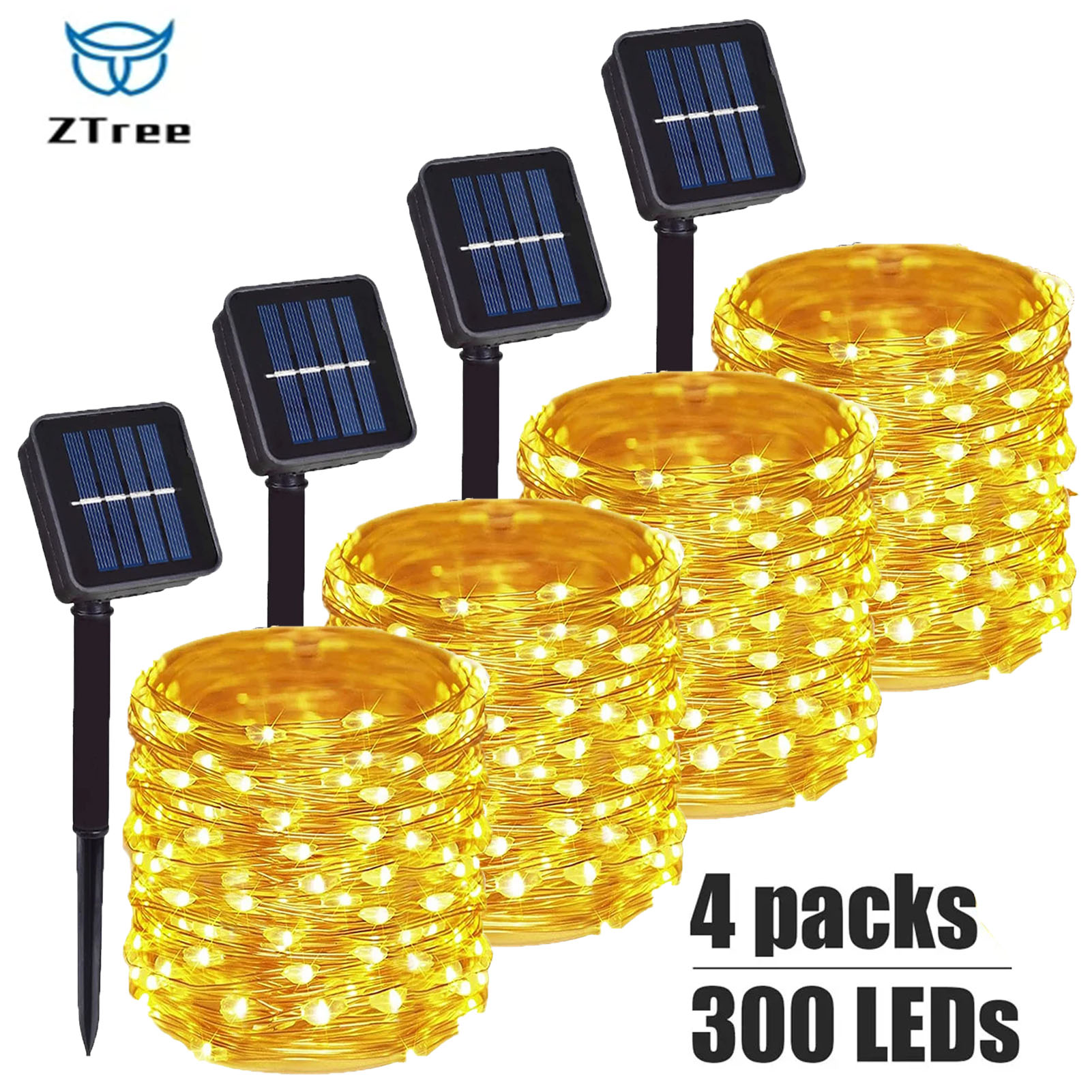1~4Pcs Solar String Lights Out - Outdoor Lighting Driveway recensie en prijs
