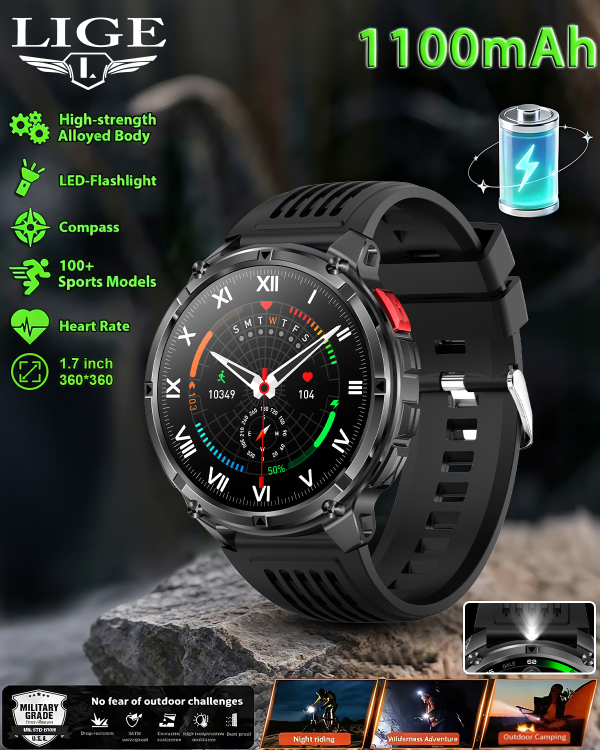 2026 Outdoors Military Smart W - Outdoor Lighting Ip Rating recensie en prijs