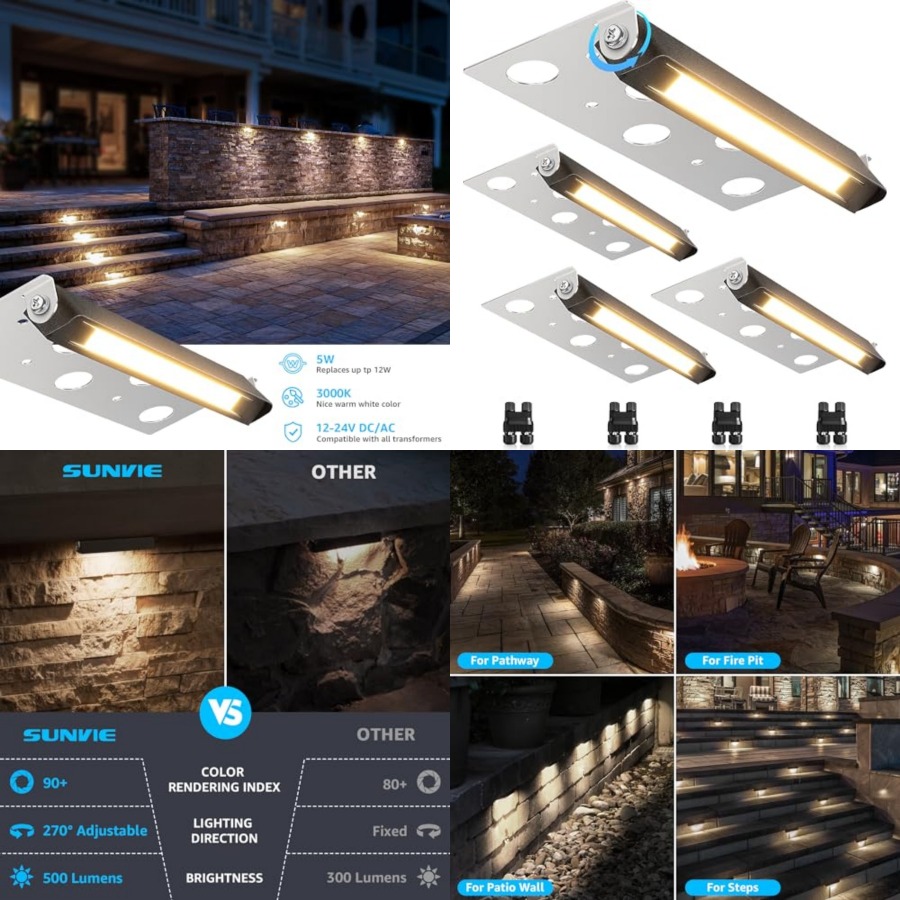 7 Inch Hardscape Lighting 5W L - Outdoor Lighting Voltage recensie en prijs