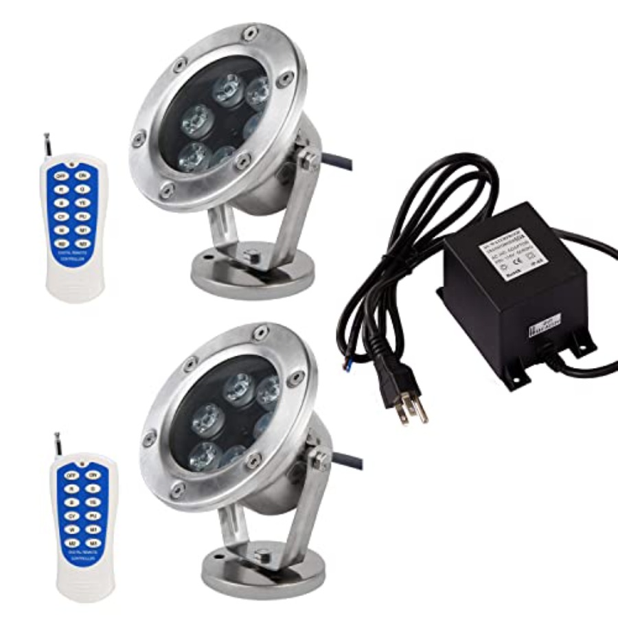 LED Pond Light 2 Pack for outd - Outdoor Lighting Controller recensie en prijs