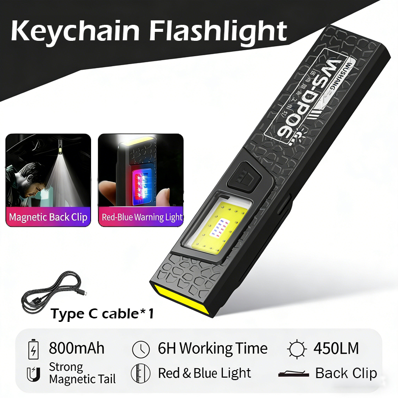 LED COB Flashlight Type C Rech - Led Flood Light recensie en prijs