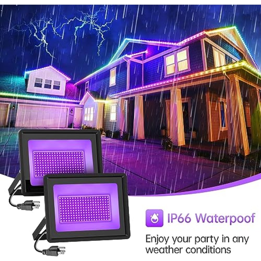 Black Lights 2 Pack W LED Blac - Led Flood Light recensie en prijs